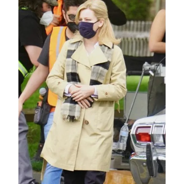 Call Jane 2022 Joy Yellow Cotton Coat Call Jane 2022 Joy Yellow Cotton Coat
