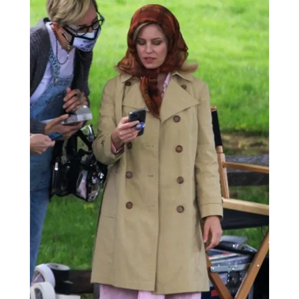 Call Jane 2022 Joy Yellow Cotton Coat Call Jane 2022 Joy Yellow Cotton Coat