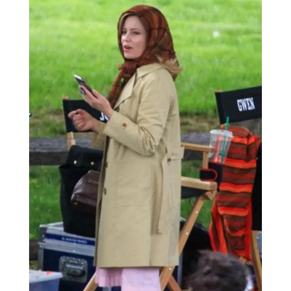 Call Jane 2022 Joy Yellow Cotton Coat Call Jane 2022 Joy Yellow Cotton Coat