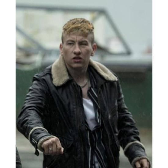 Calm with Horses Barry Keoghan Black Leather Jacket