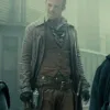 Cam Gigandet Priest Brown Leather Coat