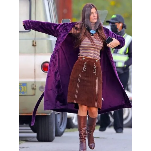 Camila Morrone Daisy Jones & The Six Coat Camila Morrone Daisy Jones & The Six Coat