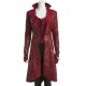 Elizabeth Olsen Red Trench Coat