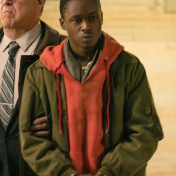 Captive State Ashton Sanders Bomber Jacket with Hoodie
