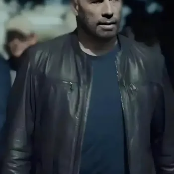 Cash Out John Travolta Black Leather Jacket