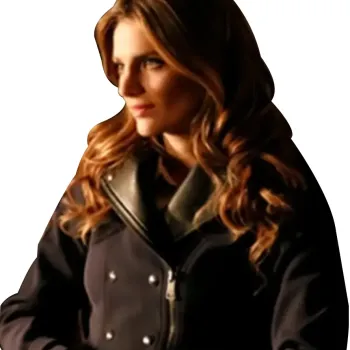 Castle Season 6 Stana Katic Trench Coat