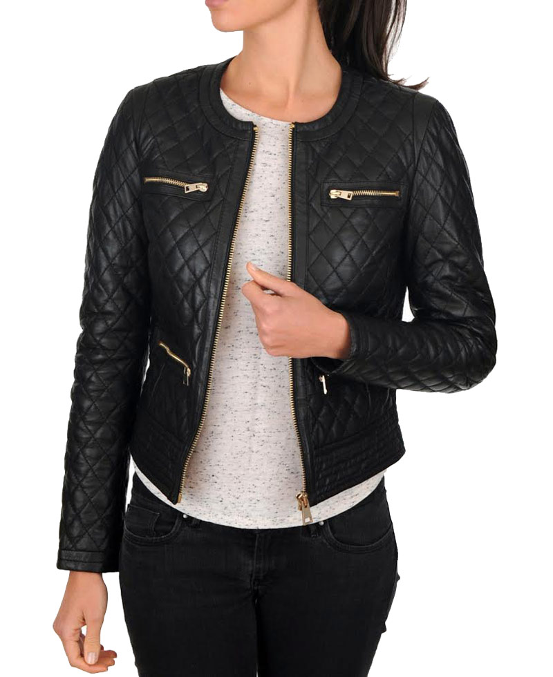 black jacket womens casual