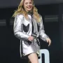 CCXP 2022 Chloe Moretz Silver Jacket