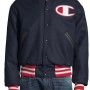 Champion Exclusive Life Blue Varsity Jacket