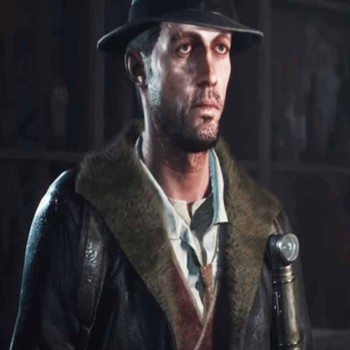 Charles W Reed Brown Leather Coat