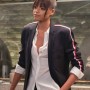 Charlie's Angels Ella Balinska Black Blazer