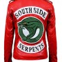 Southside Serpents Cheryl Blossom Red Leather Jacket