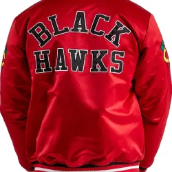  Chicago Blackhawks Varsity Jacket