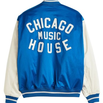 Chicago House Music Blue Jacket