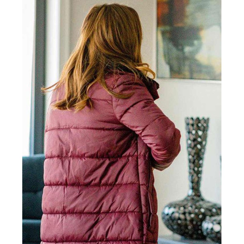 Chicago PD Marina Squerciati Red Coat Chicago PD Marina Squerciati Red Coat
