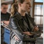Chicago P.D. Tracy Spiridakos Motorcycle Leather Jacket