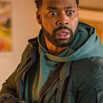Chicago PD Laroyce Hawkins Biker Blue Jacket