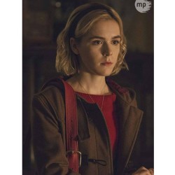 Chilling Adventures of Sabrina Brown Hooded Coat 