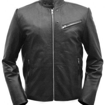 Chris Pine Horrible Bosses 2 Rex Hanson Leather Jacket