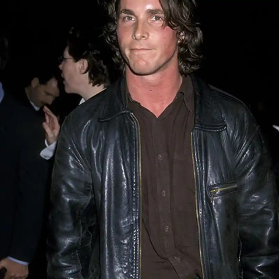 Christian Bale Leather Jacket