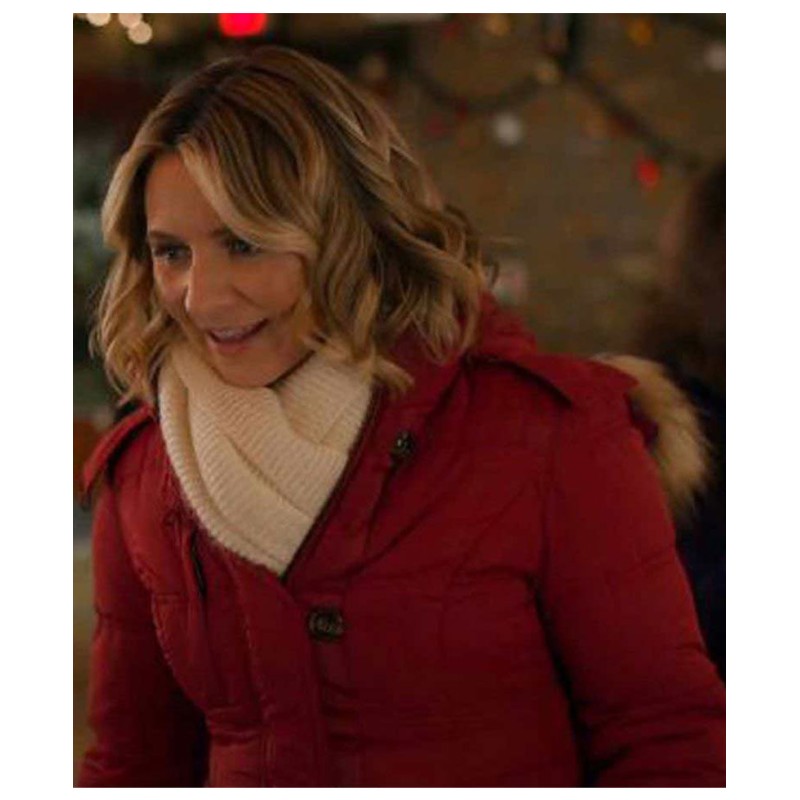 Beverley Mitchell Candy Cane Christmas Hooded Parka Beverley Mitchell Candy Cane Christmas Hooded Parka