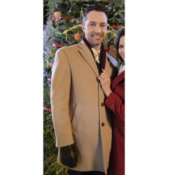 Carlo Marks Christmas with the Darlings Brown Coat