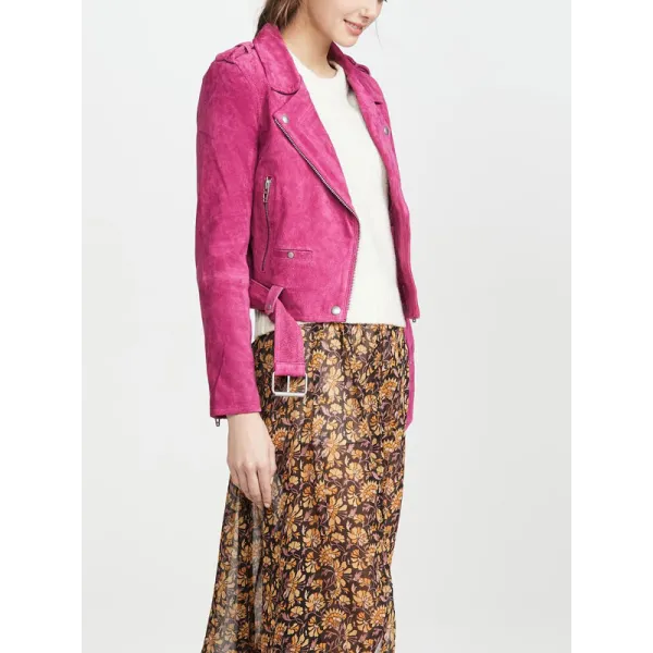 Chucky Lexy Taylor Pink Suede Jacket Chucky Lexy Taylor Pink Suede Jacket