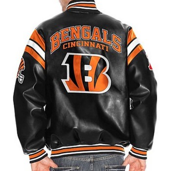 Cincinnati Bengals Leather Jacket