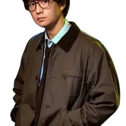 City Hunter 2024 Hideyuki Makimura Brown Jacket