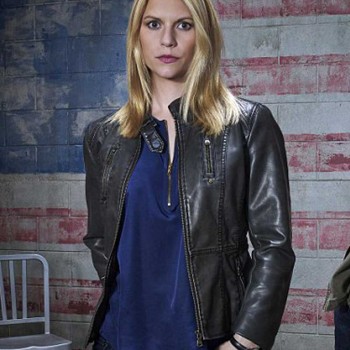 Carrie Mathison Homeland Claire Danes Black Jacket