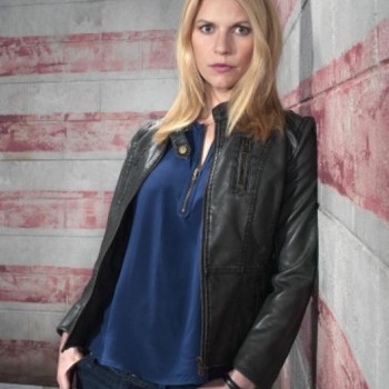 Carrie Mathison Homeland Claire Danes Black Jacket