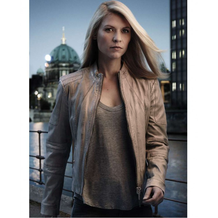 Carrie Mathison Homeland Claire Danes Grey Jacket Carrie Mathison Homeland Claire Danes Grey Jacket