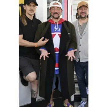 Clerks III Kevin Smith Olive Bob Trench Coat