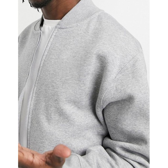 Club Bomber Grey Jacket Club Bomber Grey Jacket