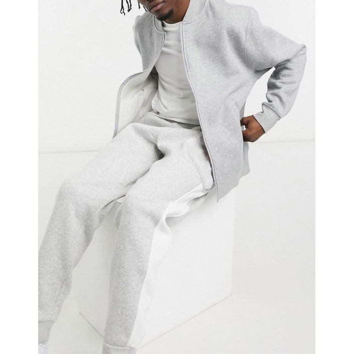 Club Bomber Grey Jacket Club Bomber Grey Jacket