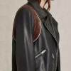 Cobie Smulders Stumptown Biker Black Leather Jacket