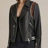 Cobie Smulders Stumptown Biker Black Leather Jacket