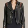 Cobie Smulders Stumptown Biker Black Leather Jacket
