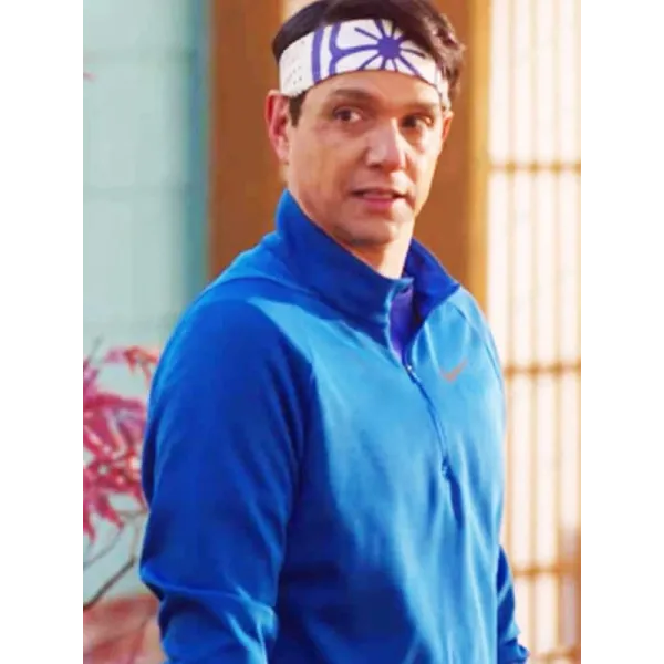 Cobra Kai S05 Daniel LaRusso Blue Jacket