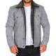 Riverdale Jughead Jones Grey Jacket with Fur Collar
