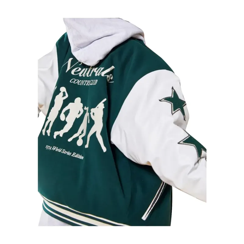 Neutrals Country Club 08 Varsity Jacket Neutrals Country Club 08 Varsity Jacket