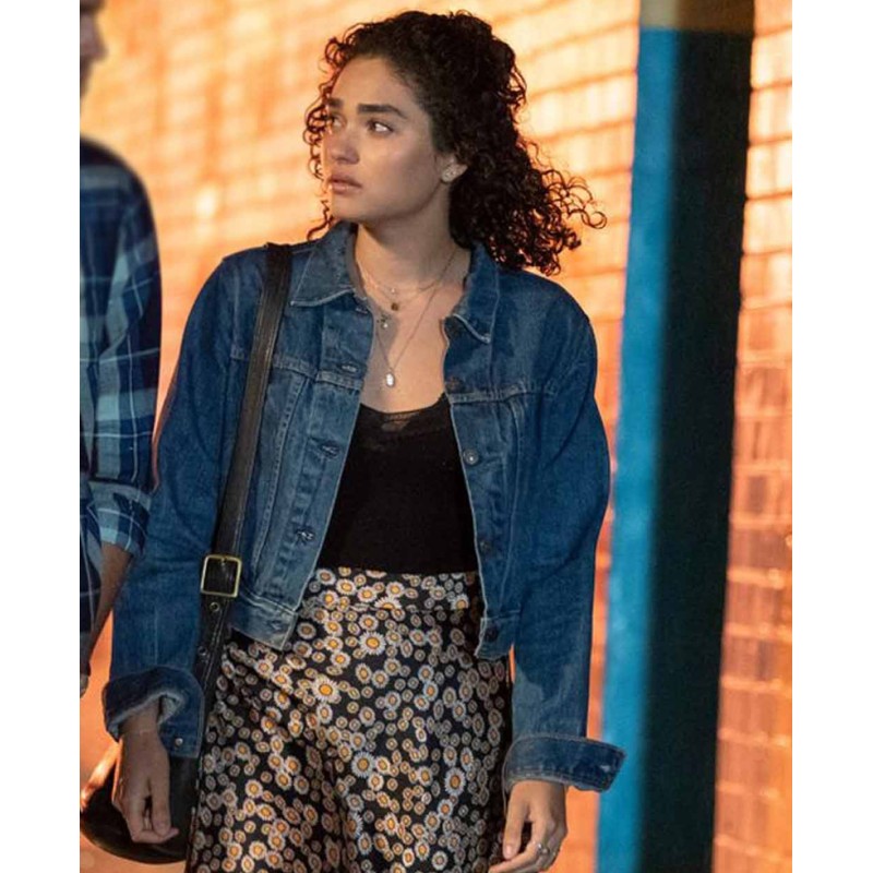 Brittany O'Grady Little Voice Denim Cropped Jacket
