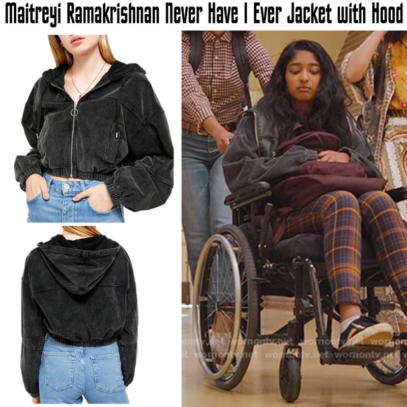 Maitreyi Ramakrishnan Never Have I Ever Corduroy Jacket Maitreyi Ramakrishnan Never Have I Ever Corduroy Jacket
