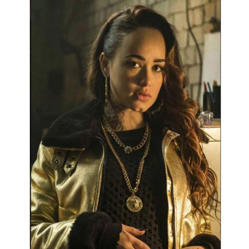 Curfew Rose Williams Shearling Leather Jacket Curfew Rose Williams Shearling Leather Jacket