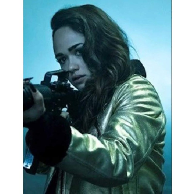Curfew Rose Williams Shearling Leather Jacket Curfew Rose Williams Shearling Leather Jacket
