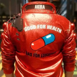 Cyberpunk 2077 Akira Capsule Red Jacket