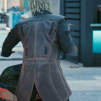 Cyberpunk Durable Motorcycle Leather Coat