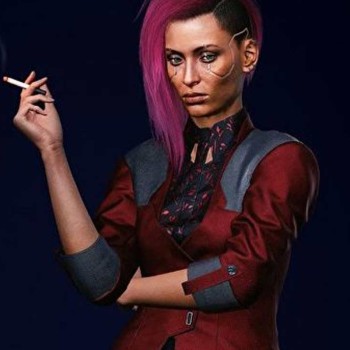 Female V Cyberpunk 2077 Red Blazer