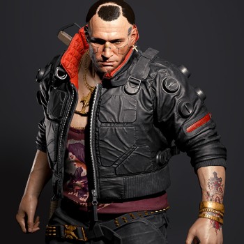 Cyberpunk 2077 Jackie Welles Parachute Jacket