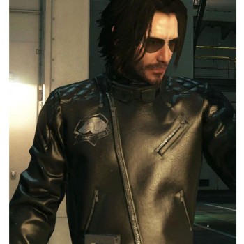 Cyberpunk 2077 Keanu Reeves Diamond Dogs Leather Jacket